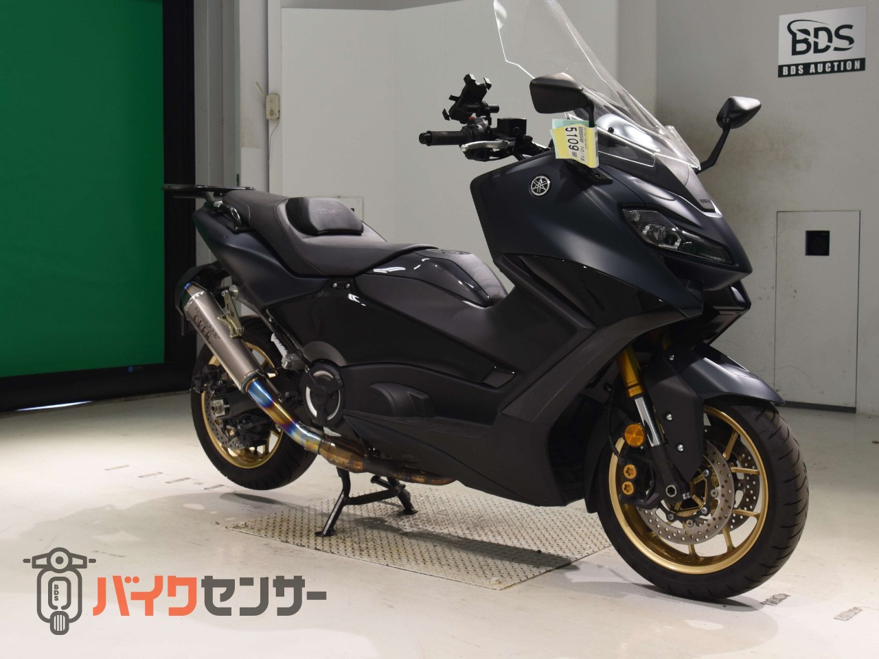 T-MAX560 TECH MAX OVERフルエキ　プーチスクリーン　リアキャリア　ETC_2