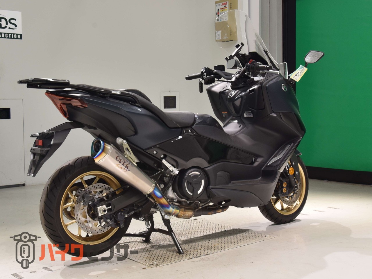 T-MAX560 TECH MAX OVERフルエキ　プーチスクリーン　リアキャリア　ETC_4