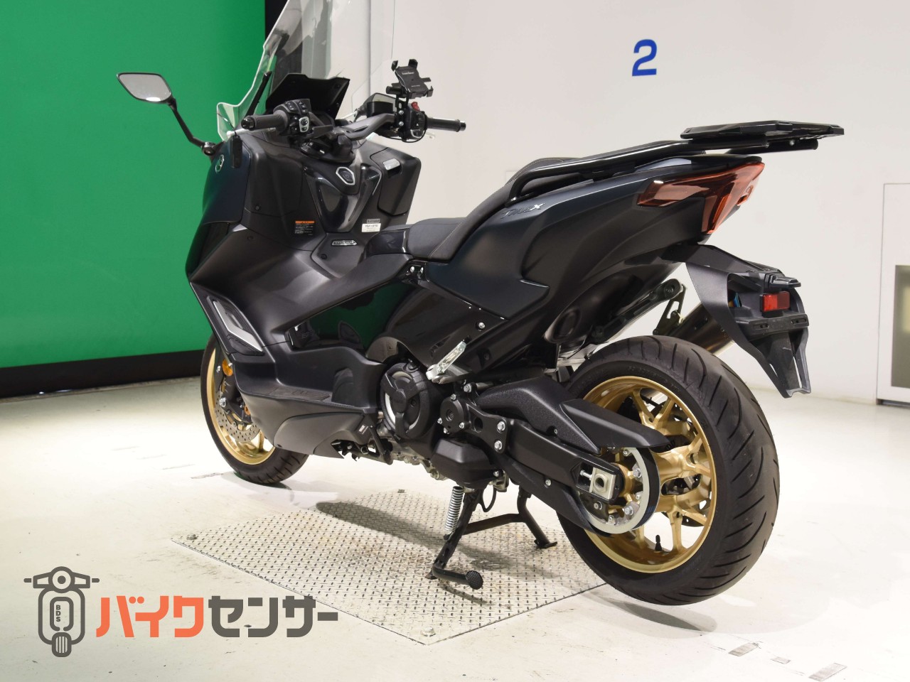 T-MAX560 TECH MAX OVERフルエキ　プーチスクリーン　リアキャリア　ETC_5