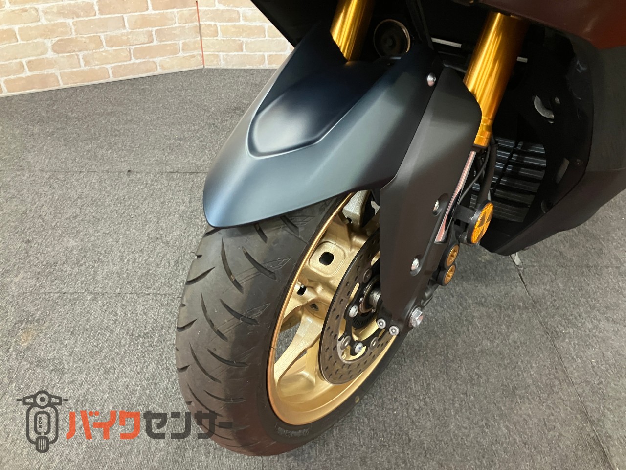 T-MAX560 TECH MAX OVERフルエキ プーチスクリーン リアキャリア ETC_8