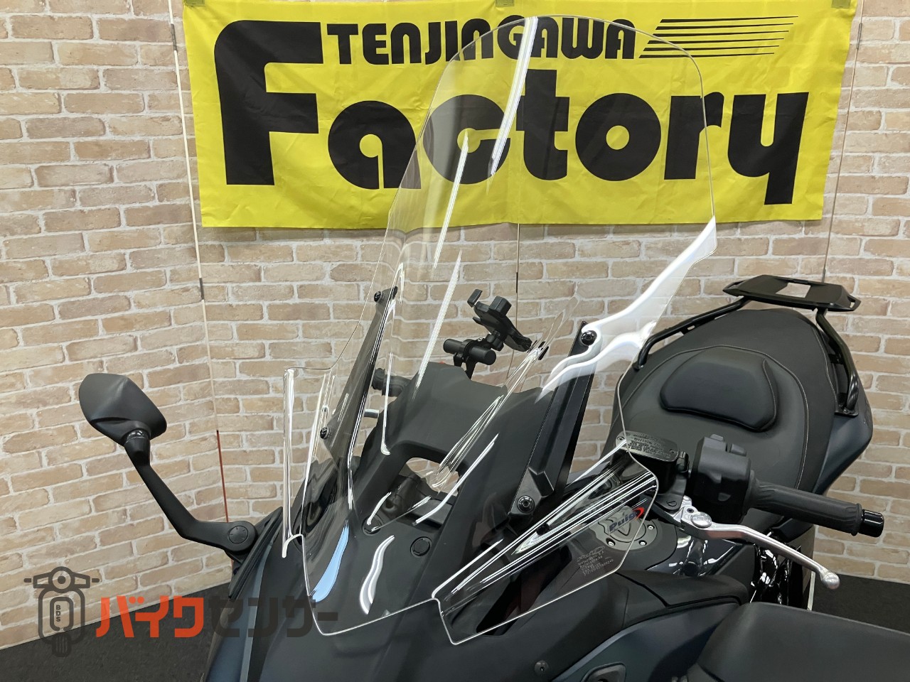 T-MAX560 TECH MAX OVERフルエキ プーチスクリーン リアキャリア ETC_9