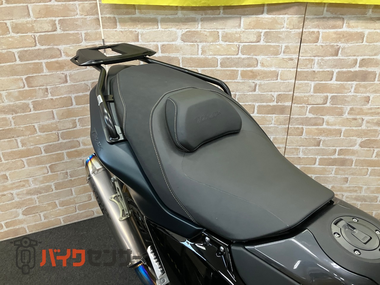 T-MAX560 TECH MAX OVERフルエキ プーチスクリーン リアキャリア ETC_12