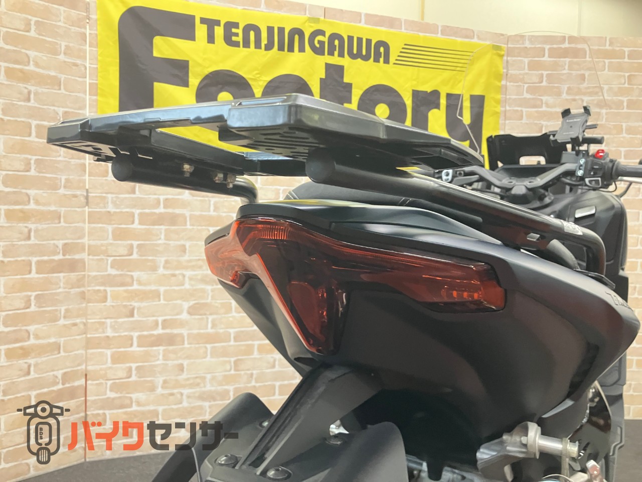 T-MAX560 TECH MAX OVERフルエキ プーチスクリーン リアキャリア ETC_21