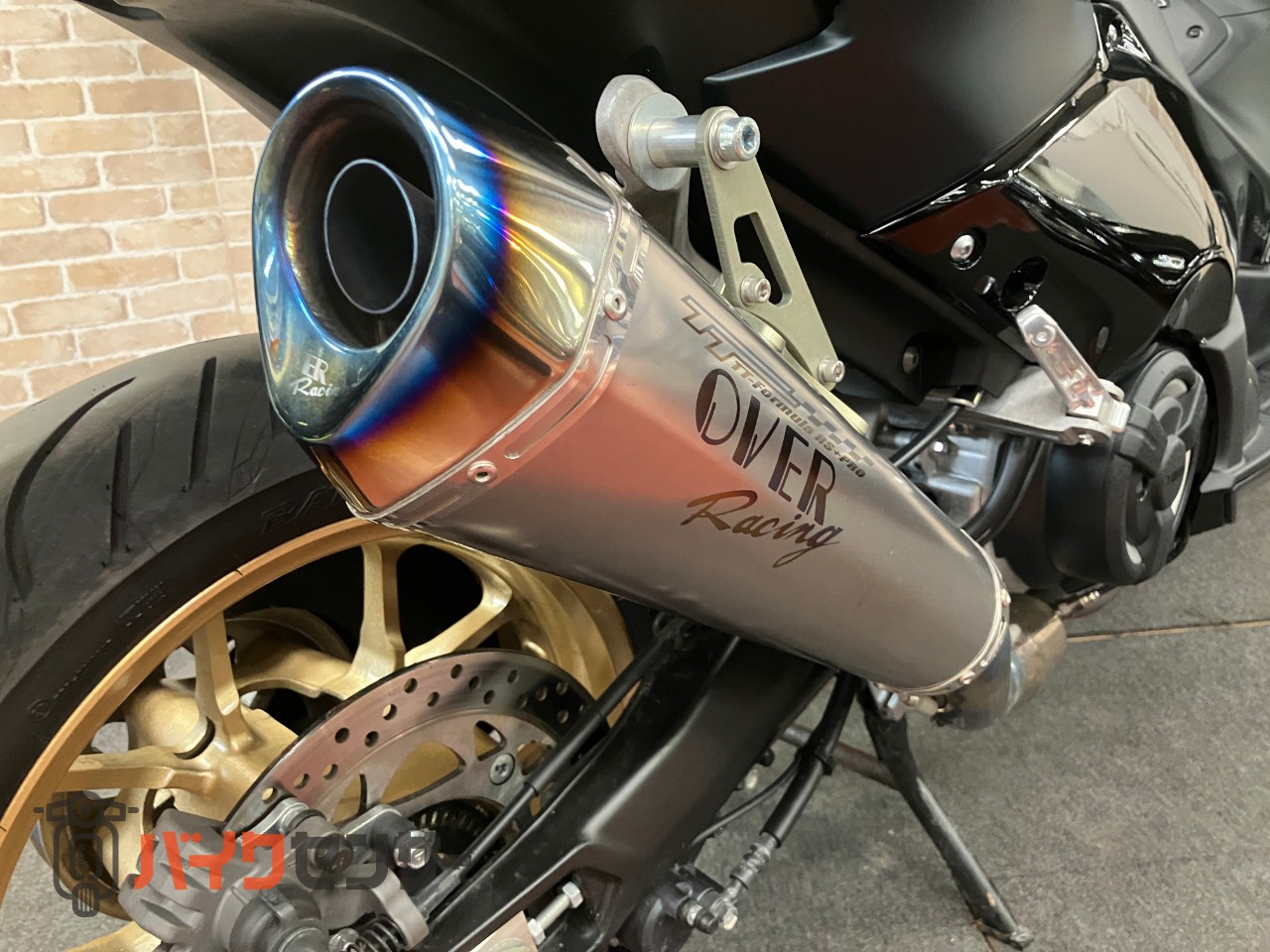 T-MAX560 TECH MAX OVERフルエキ プーチスクリーン リアキャリア ETC_23