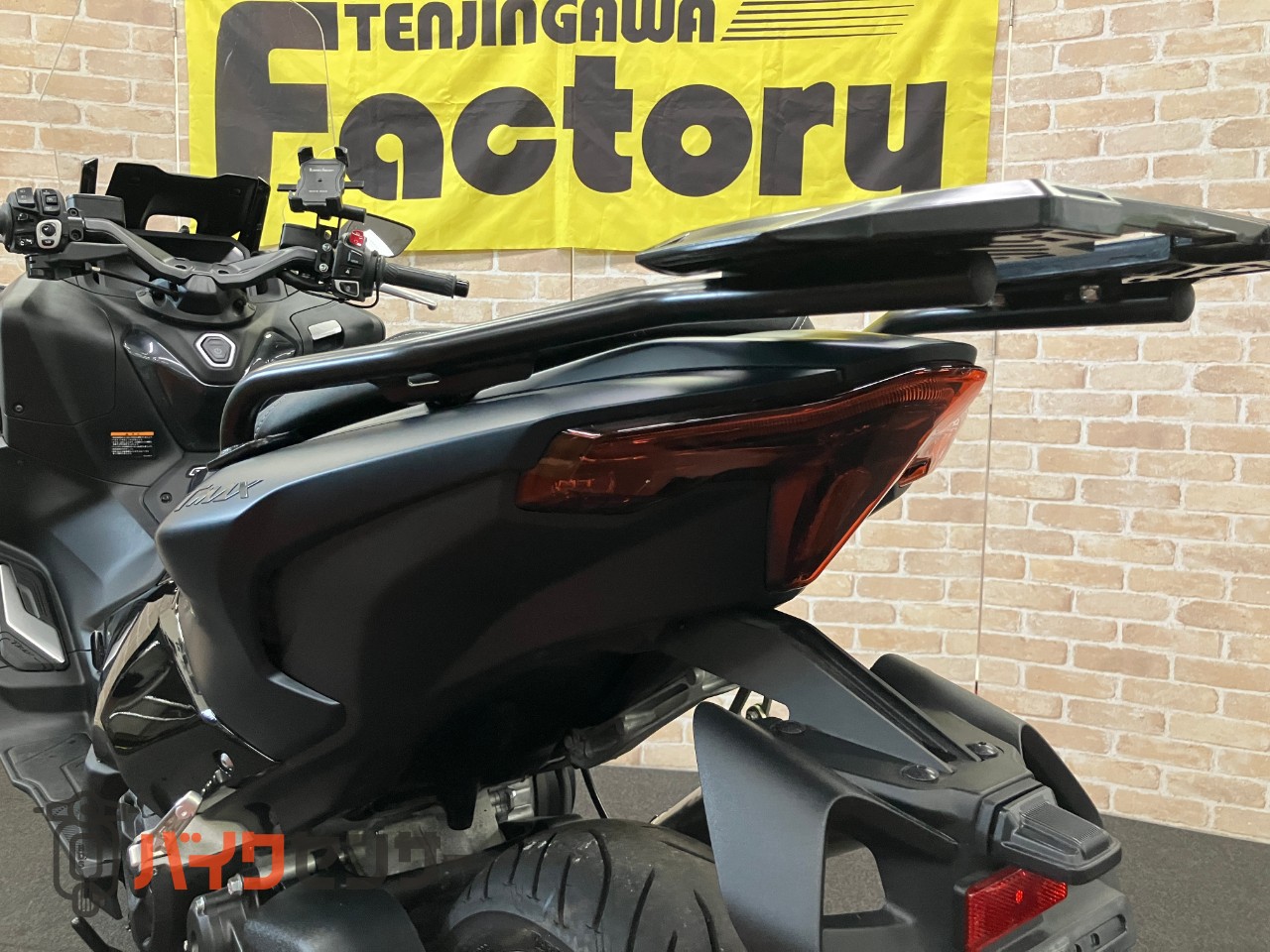 T-MAX560 TECH MAX OVERフルエキ プーチスクリーン リアキャリア ETC_29