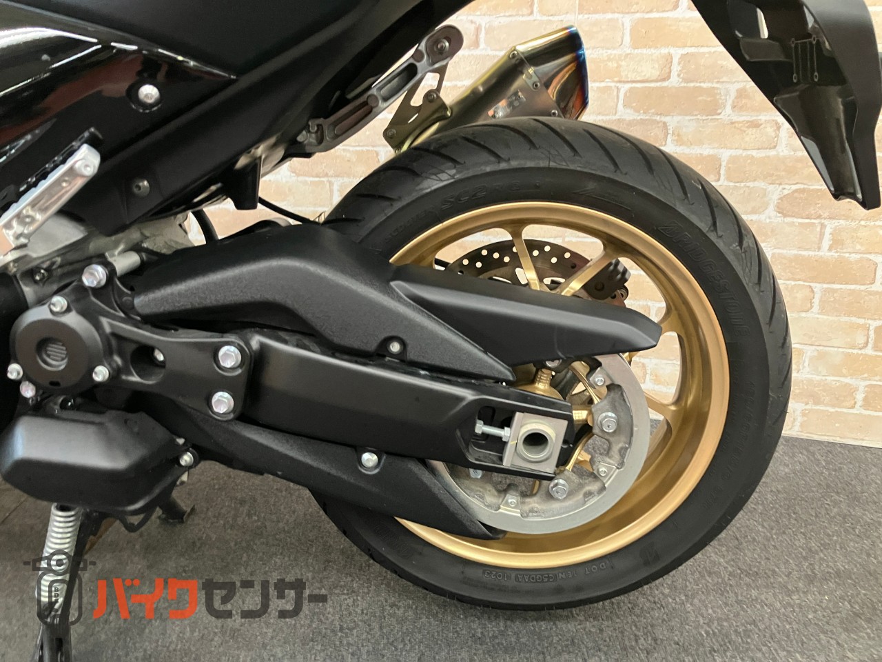 T-MAX560 TECH MAX OVERフルエキ プーチスクリーン リアキャリア ETC_43