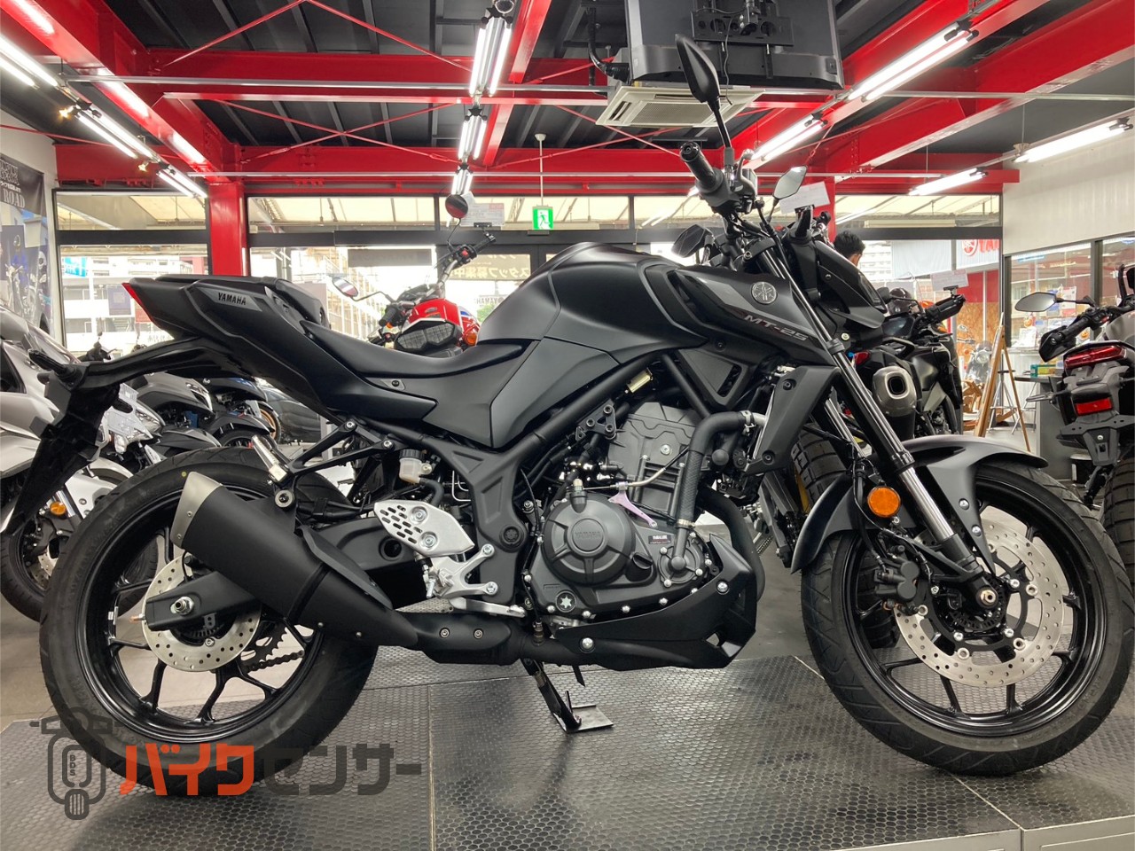 ※純正部品あり　YAMAHA MT-25 カスタム　マットグレー ヤマハ MT-25 2025年モデル マットダークグレーメタリック B565943