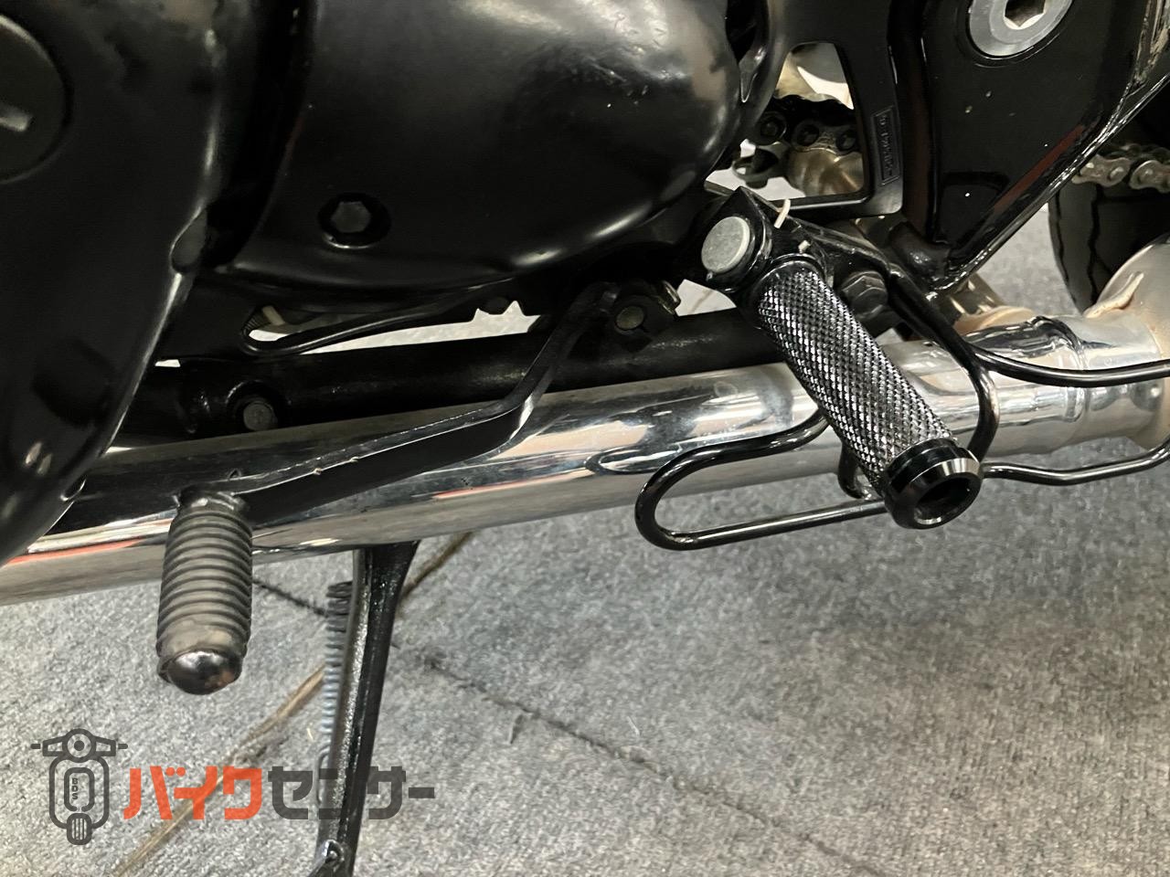 W800 ストリート　エンジンガード　クリアウインカー　クリアテール　サイドバックサポート　ハンドル　レバー等カスタム_22