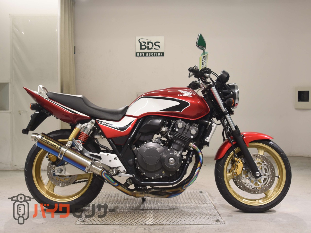 CB400 SUPER FOUR VTEC REVO インジェクションモデル　ヨシムラチタンフルエキゾースト　社外リアサス_0
