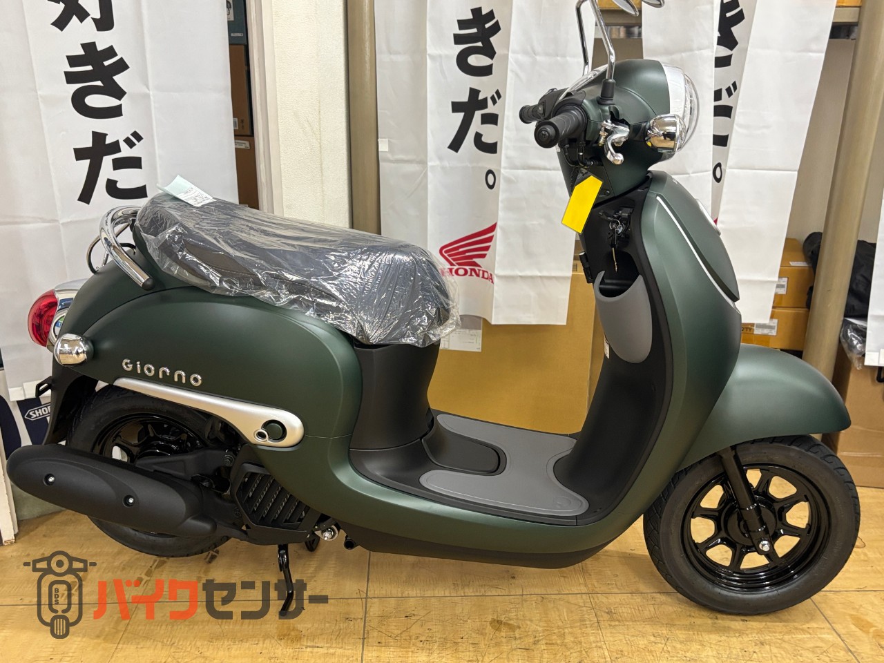 ホンダ ジョルノ 2025年 最終モデル 新車 マットグリーン B571433| BDS