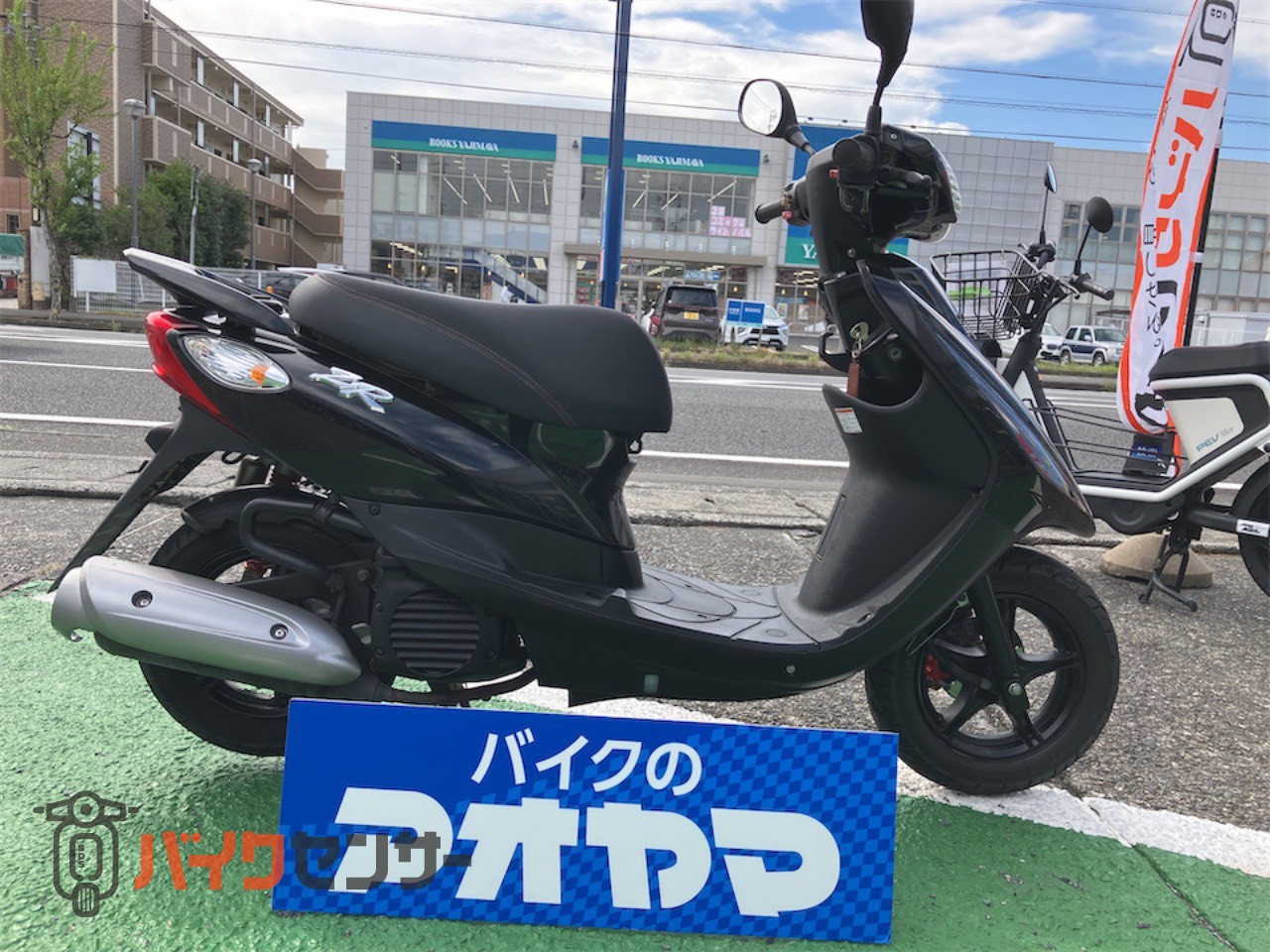 ヤマハ JOG ZR ブラック 走行距離5,601km 低走行 通勤通学 デリバリー