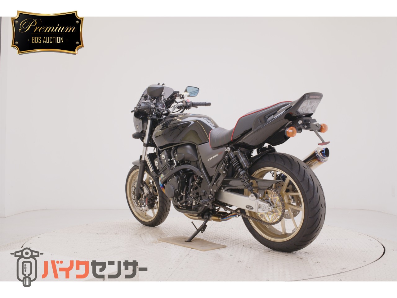 CB400 SUPER FOUR VTEC REVO ナイトロンリアサス ワイバンフルエキ ゲイルスピードホイール ブレーキ等フルカスタム_5