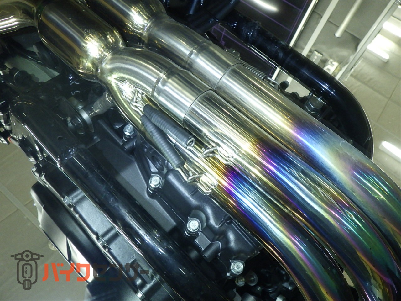 CB400 SUPER FOUR VTEC REVO ナイトロンリアサス ワイバンフルエキ ゲイルスピードホイール ブレーキ等フルカスタム_6