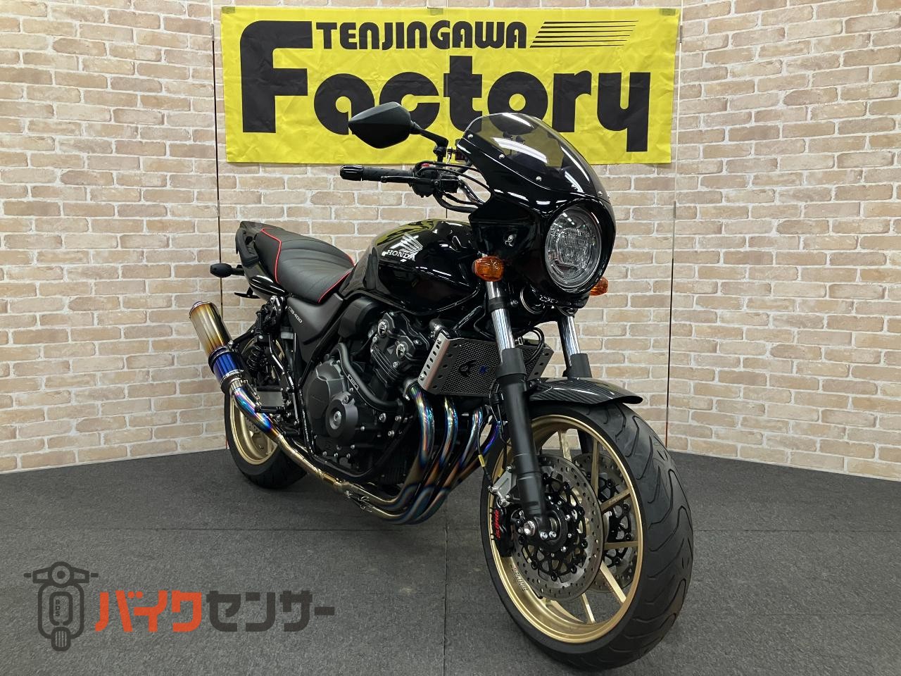 CB400 SUPER FOUR VTEC REVO ナイトロンリアサス ワイバンフルエキ ゲイルスピードホイール ブレーキ等フルカスタム_2