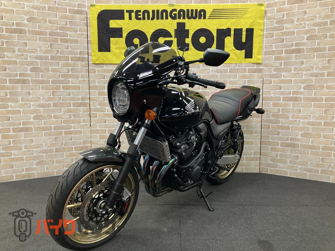 CB400 SUPER FOUR VTEC REVO ナイトロンリアサス ワイバンフルエキ ゲイルスピードホイール ブレーキ等フルカスタム_3