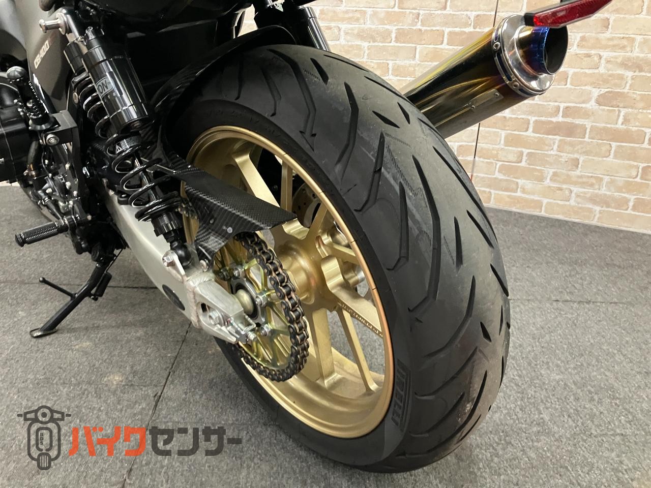CB400 SUPER FOUR VTEC REVO ナイトロンリアサス ワイバンフルエキ ゲイルスピードホイール ブレーキ等フルカスタム_7