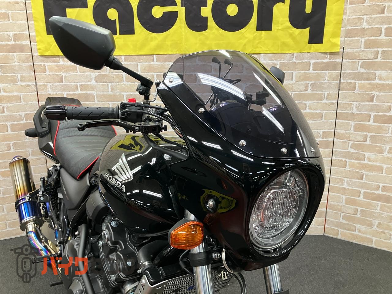 CB400 SUPER FOUR VTEC REVO ナイトロンリアサス ワイバンフルエキ ゲイルスピードホイール ブレーキ等フルカスタム_31