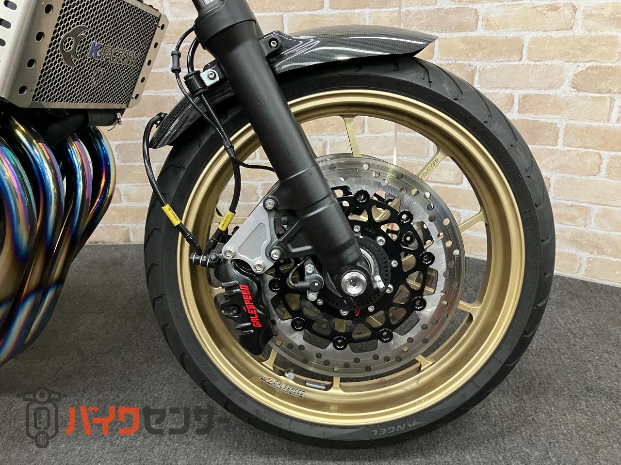 CB400 SUPER FOUR VTEC REVO ナイトロンリアサス ワイバンフルエキ ゲイルスピードホイール ブレーキ等フルカスタム_38