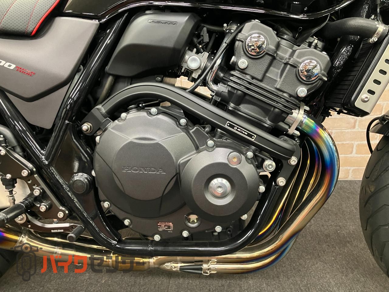 CB400 SUPER FOUR VTEC REVO ナイトロンリアサス ワイバンフルエキ ゲイルスピードホイール ブレーキ等フルカスタム_40