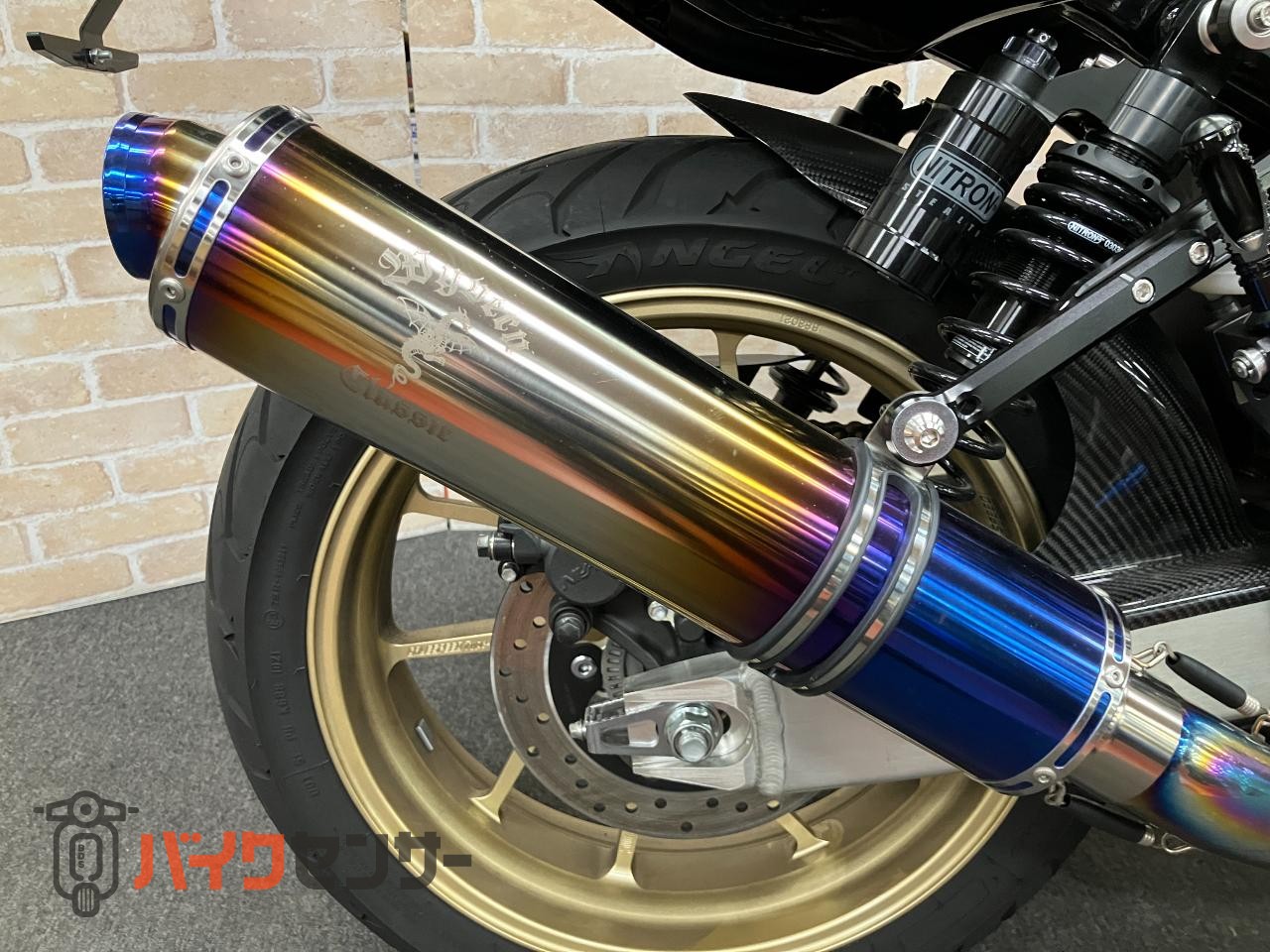 CB400 SUPER FOUR VTEC REVO ナイトロンリアサス ワイバンフルエキ ゲイルスピードホイール ブレーキ等フルカスタム_43