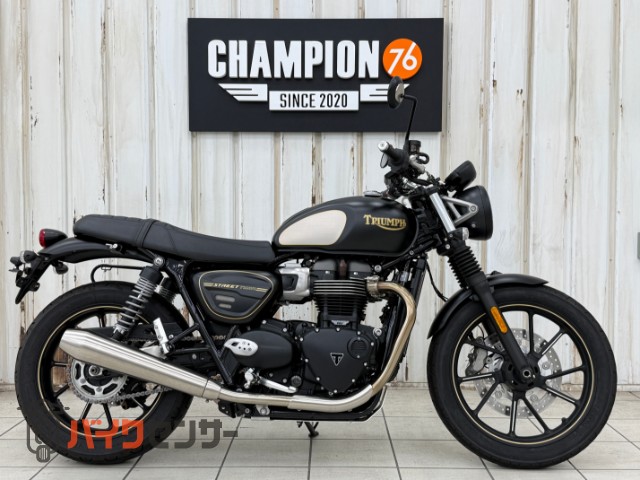 ストリートツイン９００　付属カスタム費用約20万円！　ゴールドライン　ＴＡＮＡＸドラレコ　純正グリップヒーター　ＵＳＢ付き　納車整備費用込み