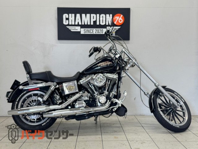 FXDL ローライダー キャブ車　ロングフォーク　Ｓ＆Ｓエアクリ　シーシーバー　サドルバッグ　フォアコン　ＥＴＣ