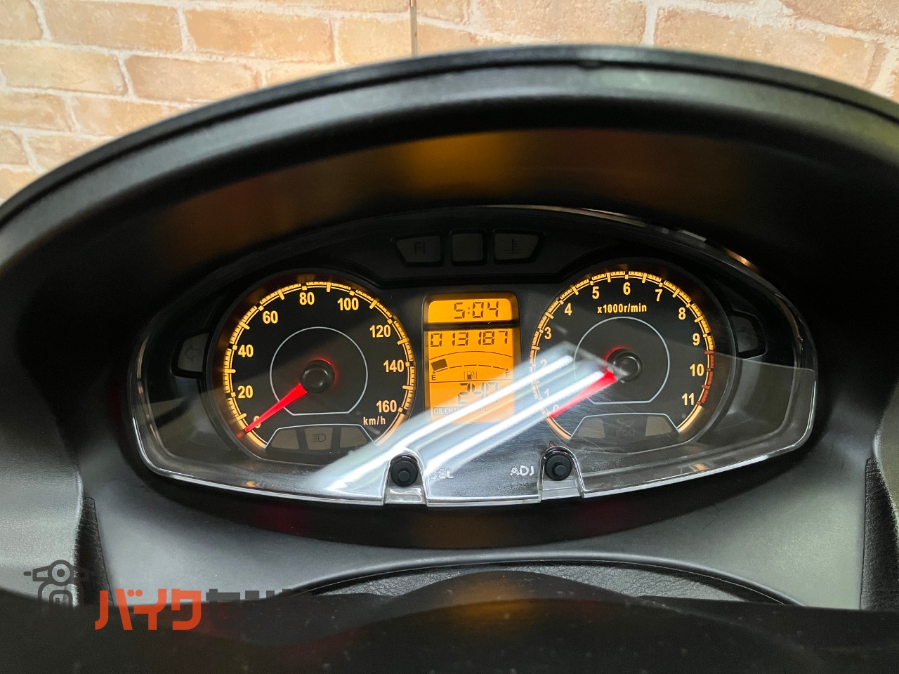 バーグマン200 ビームスマフラー 生産終了車_9