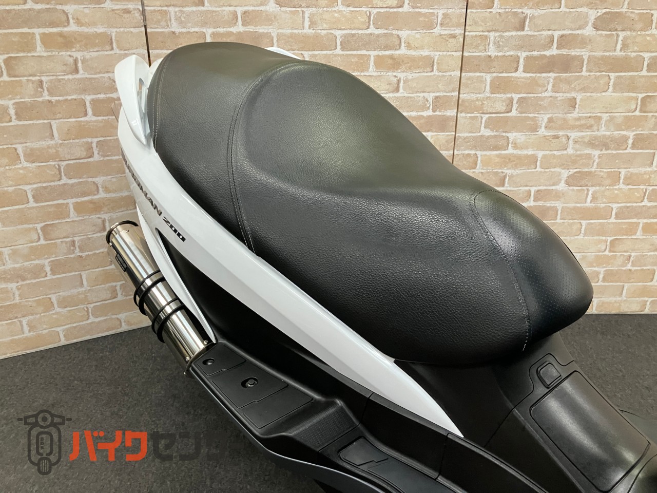 バーグマン200 ビームスマフラー 生産終了車_23