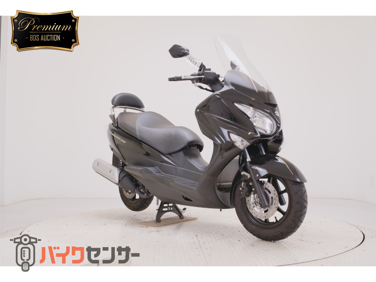 バーグマン200 ABS バックレスト グリップヒーター マウントバー_2