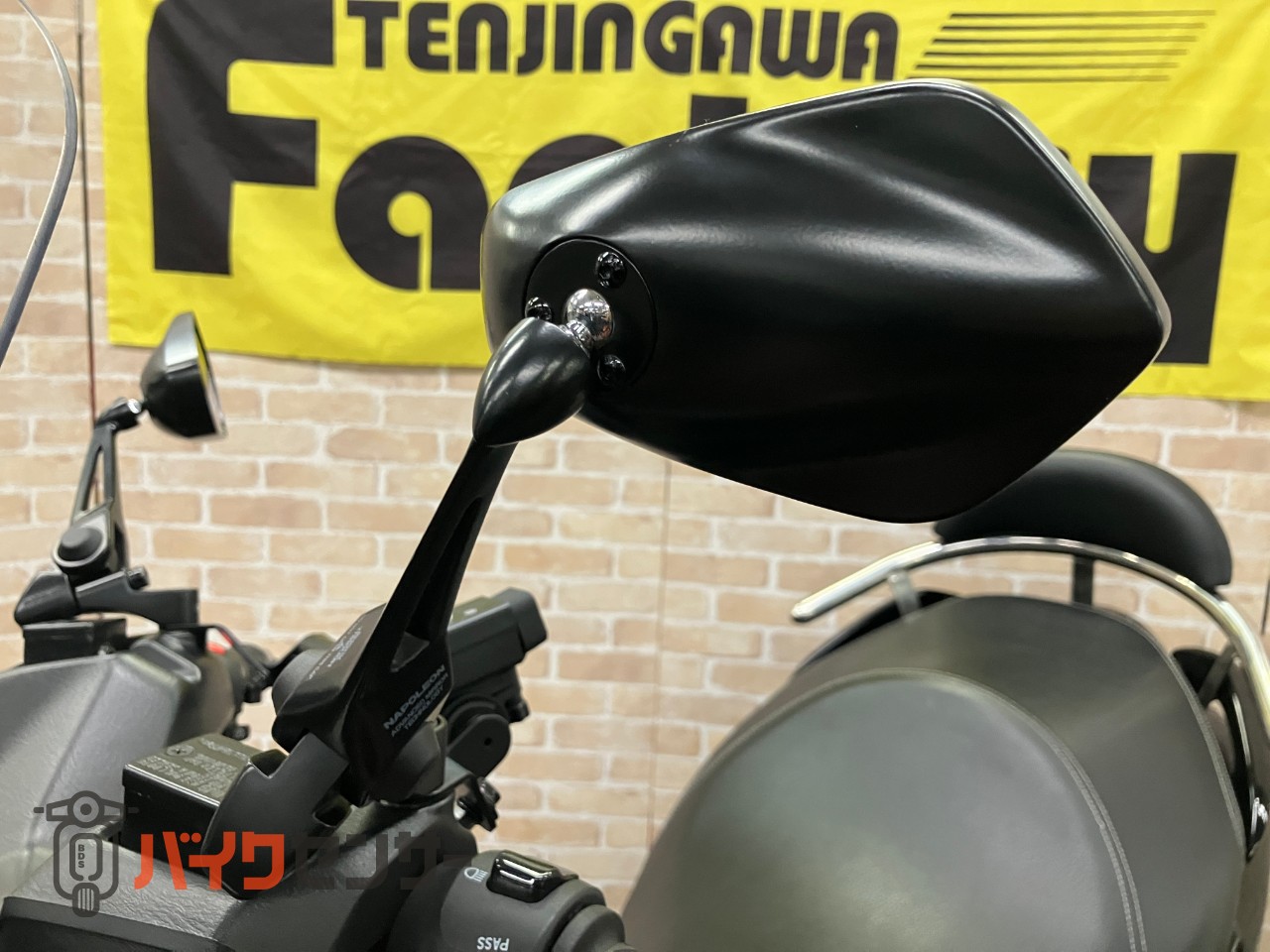 バーグマン200 ABS 最終M1モデル バックレスト グリップヒーター マウントバー_28