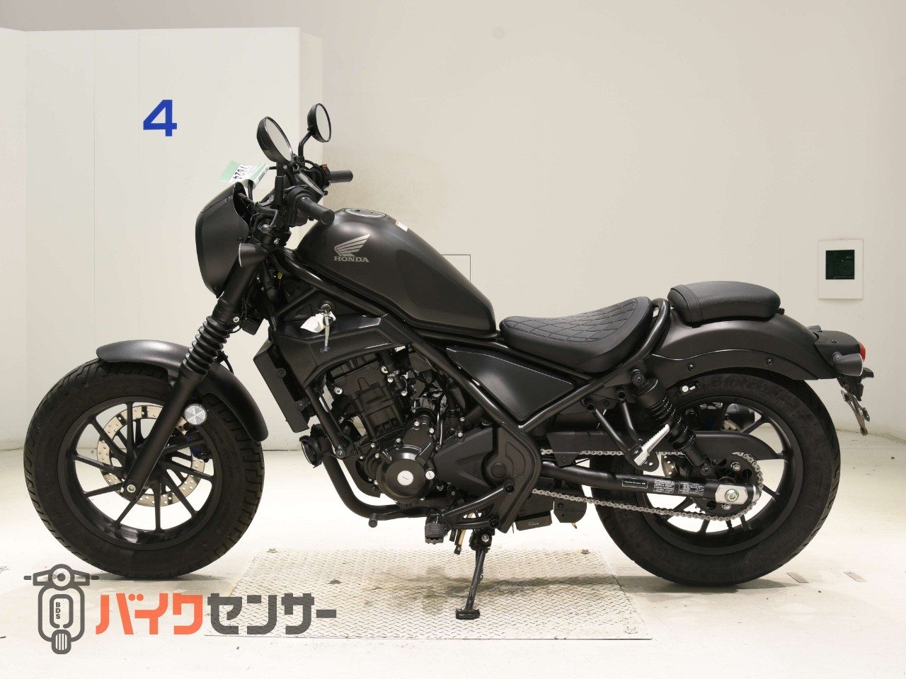 レブル250 Sエディション ディアブロ フレームカバー BEAMS パワーヘッダースリップオン 黒シート変更済_1