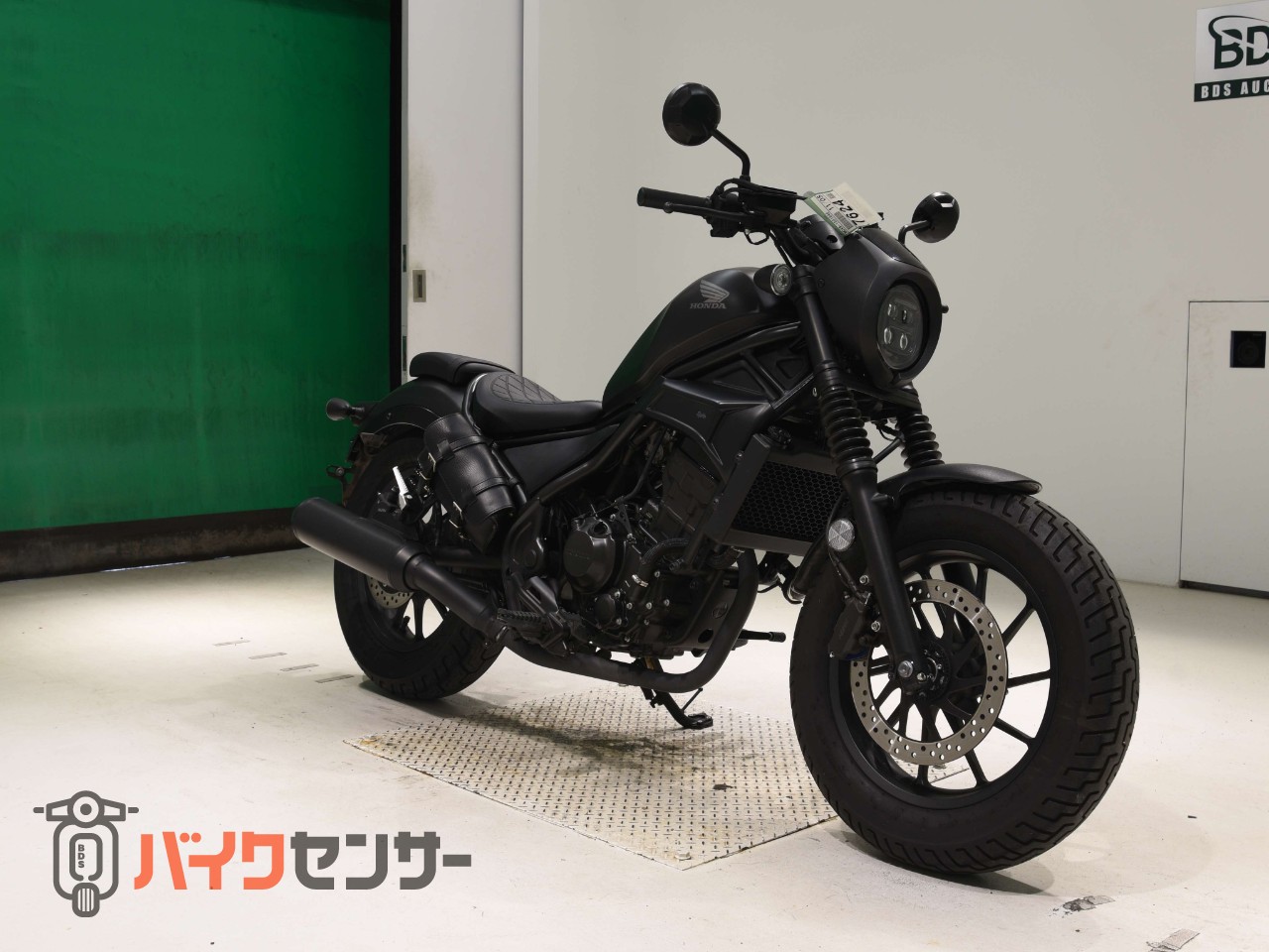 レブル250 Sエディション ディアブロ フレームカバー BEAMS パワーヘッダースリップオン 黒シート変更済_2