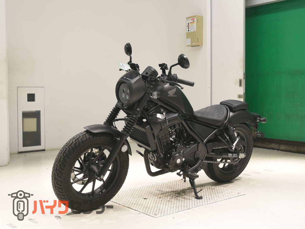 レブル250 Sエディション ディアブロ フレームカバー BEAMS パワーヘッダースリップオン 黒シート変更済_3