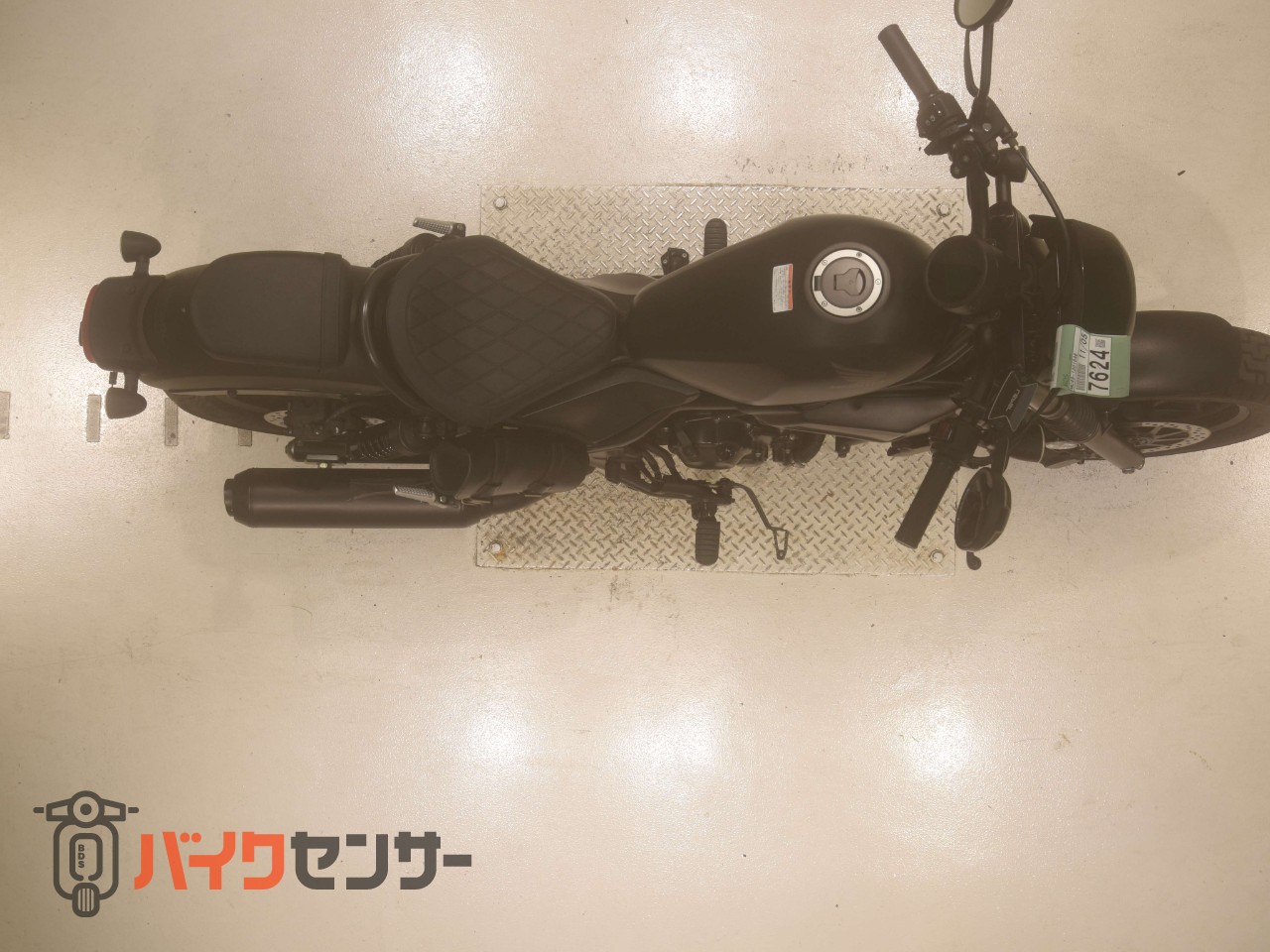 レブル250 Sエディション ディアブロ フレームカバー BEAMS パワーヘッダースリップオン 黒シート変更済_6