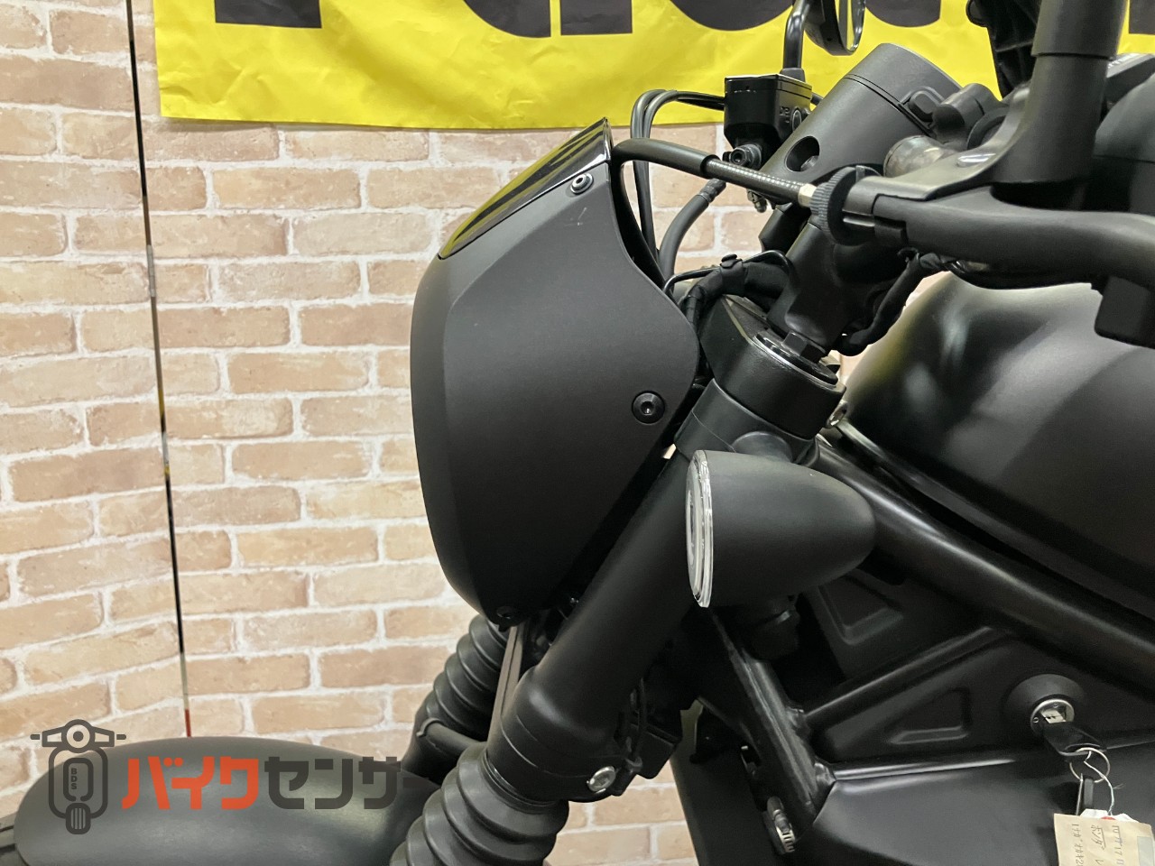 レブル250 Sエディション　ディアブロ　フレームカバー　BEAMS パワーヘッダースリップオン　黒シート変更済_8