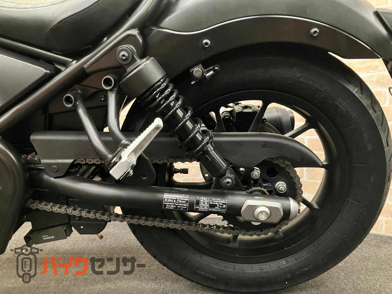 レブル250 Sエディション　ディアブロ　フレームカバー　BEAMS パワーヘッダースリップオン　黒シート変更済_18