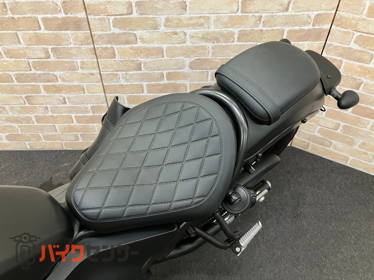 レブル250 Sエディション　ディアブロ　フレームカバー　BEAMS パワーヘッダースリップオン　黒シート変更済_21