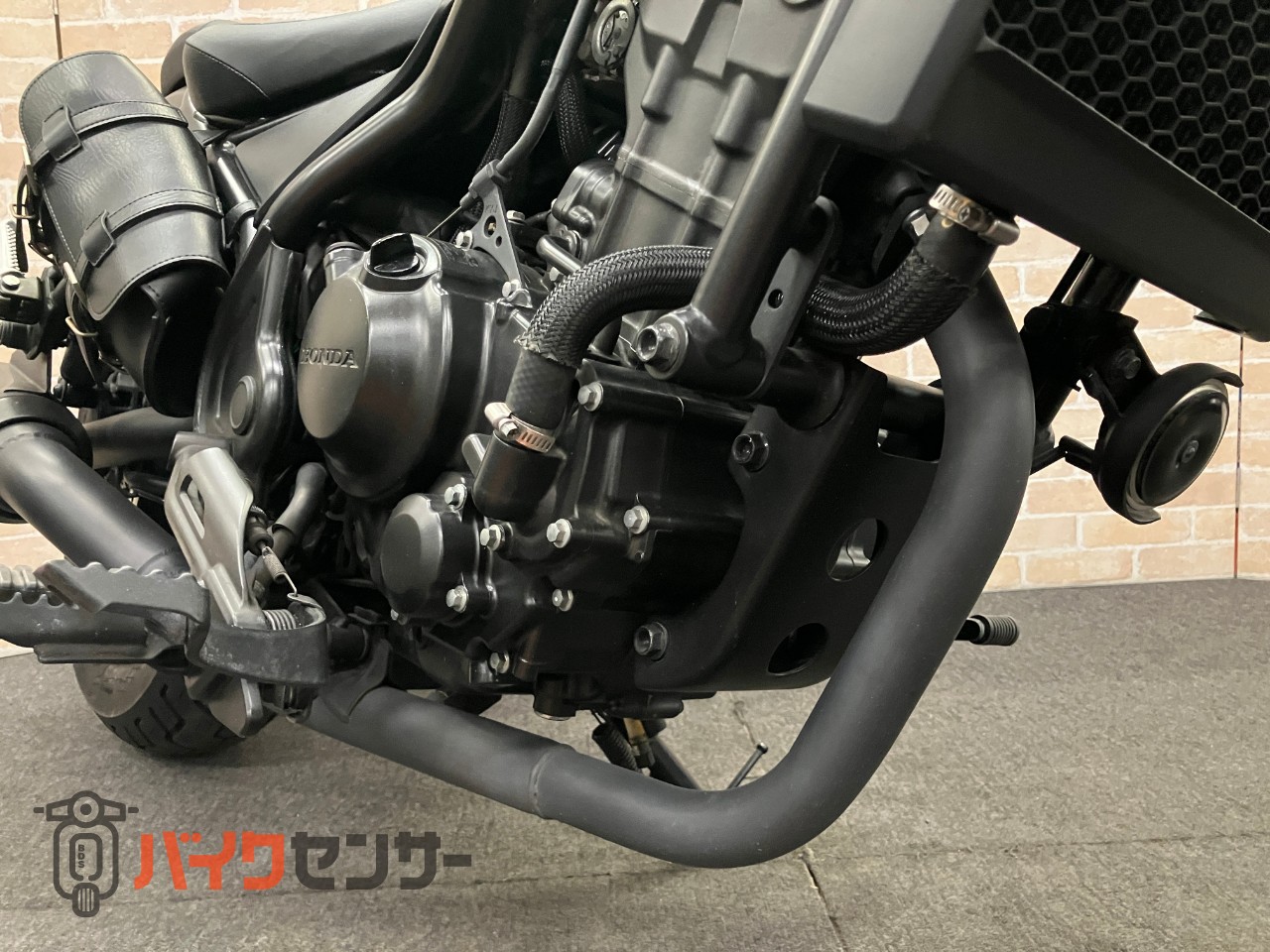 レブル250 Sエディション　ディアブロ　フレームカバー　BEAMS パワーヘッダースリップオン　黒シート変更済_25