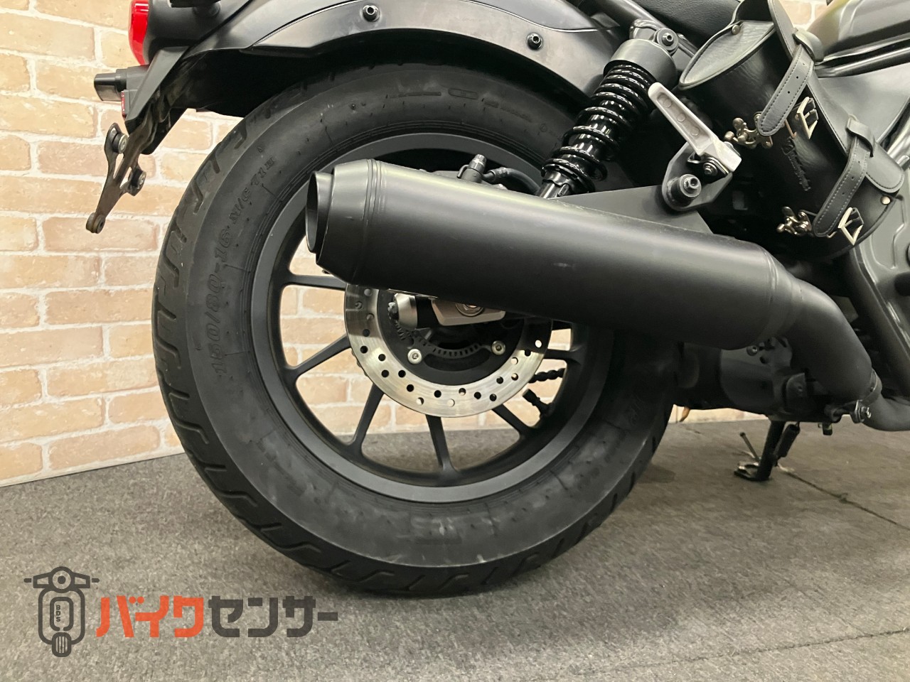 レブル250 Sエディション　ディアブロ　フレームカバー　BEAMS パワーヘッダースリップオン　黒シート変更済_38