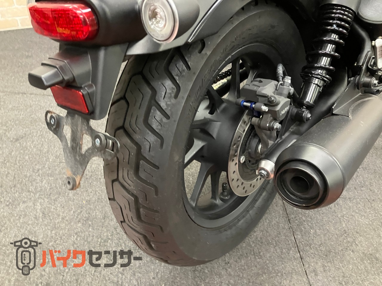 レブル250 Sエディション　ディアブロ　フレームカバー　BEAMS パワーヘッダースリップオン　黒シート変更済_41