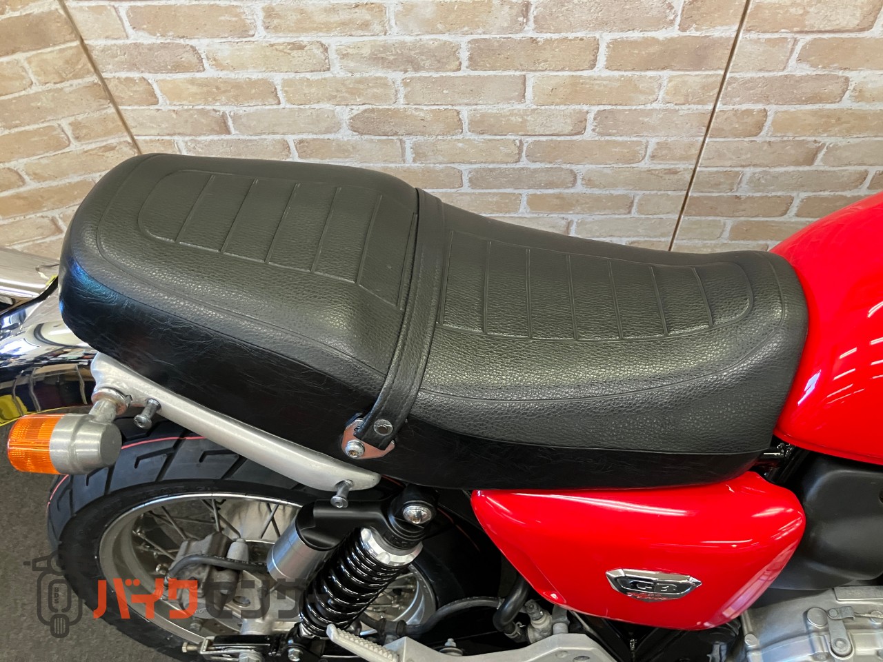 CB400FOUR　モリワキショートマフラー　前後タイヤ交換　フロントフォークオーバーホール　リアサス社外新品交換済み_12