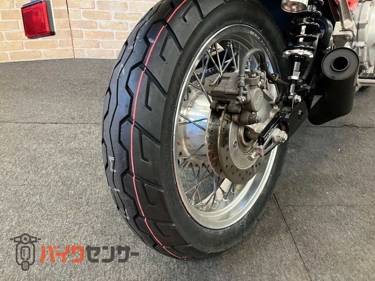 CB400FOUR　モリワキショートマフラー　前後タイヤ交換　フロントフォークオーバーホール　リアサス社外新品交換済み_18