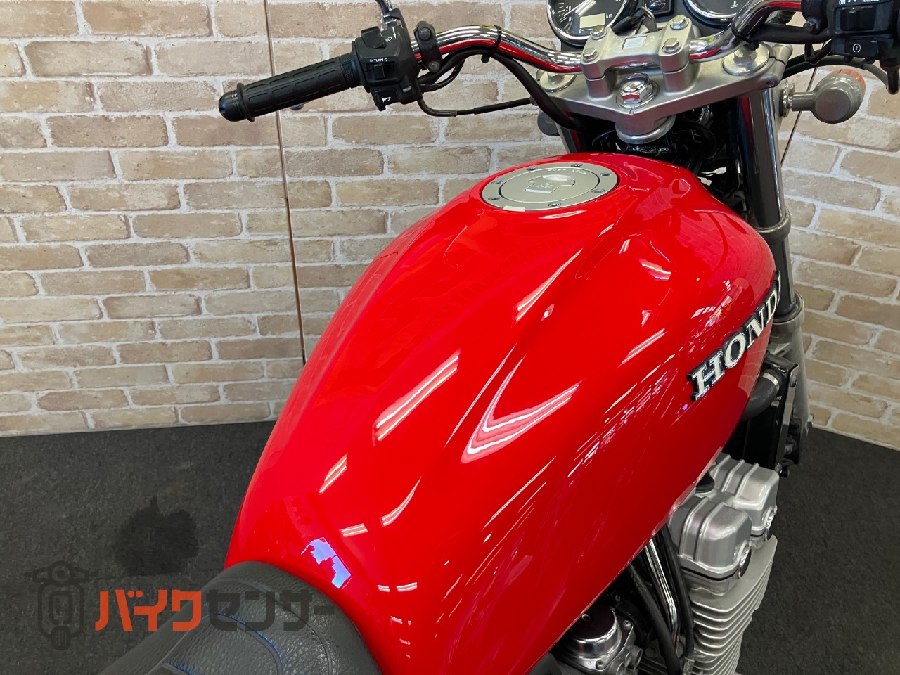 CB400FOUR　モリワキショートマフラー　前後タイヤ交換　フロントフォークオーバーホール　リアサス社外新品交換済み_21