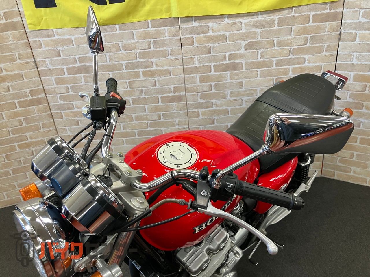 CB400FOUR　モリワキショートマフラー　前後タイヤ交換　フロントフォークオーバーホール　リアサス社外新品交換済み_42