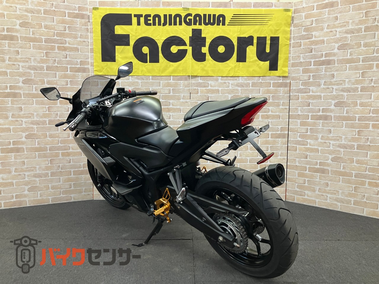 YZF-R25　WR'Sスリップオン　ベビーフェイスバックステップ　カウリングプロテクター　クイックシフター　フェンダーレス_5