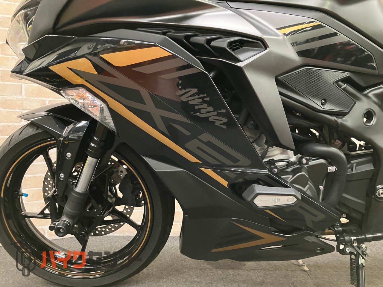 NINJA ZX-25R ヨシムラフルエキ バックステップ フェンダーレス コアガード ETC マウントバー_16