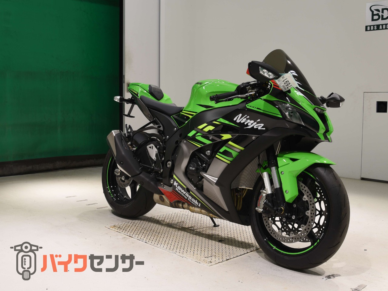 NINJA ZX-10R GBレーシングカバー ZETAレバー スモークスクリーン シングルシートカウル LEDヘッドライト_2
