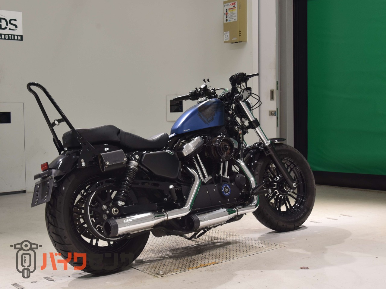 XL1200X フォーティエイト 115周年カラー 音量変更マフラー ETC ケラーマンウインカー タンデムバー LEDヘッドライト_4