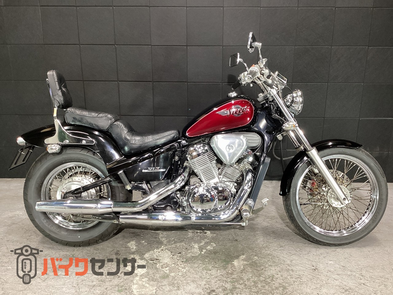 ☆35万円 スティード400 バックレスト付き！車検付き！NC26