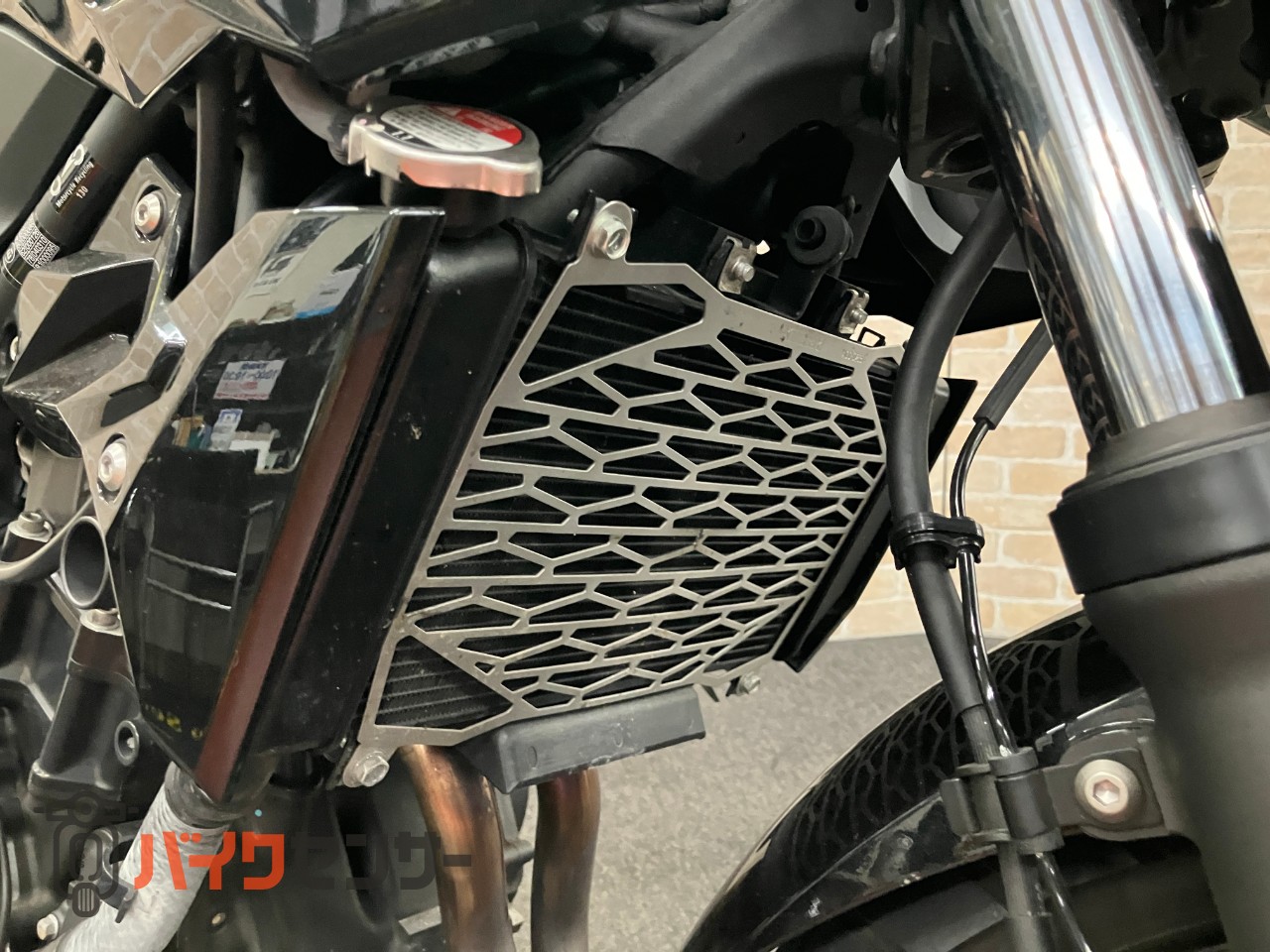 Z250　ラジエタースクリーン　メーターバイザー　ACTIVE左右レバー　ETC USB_27